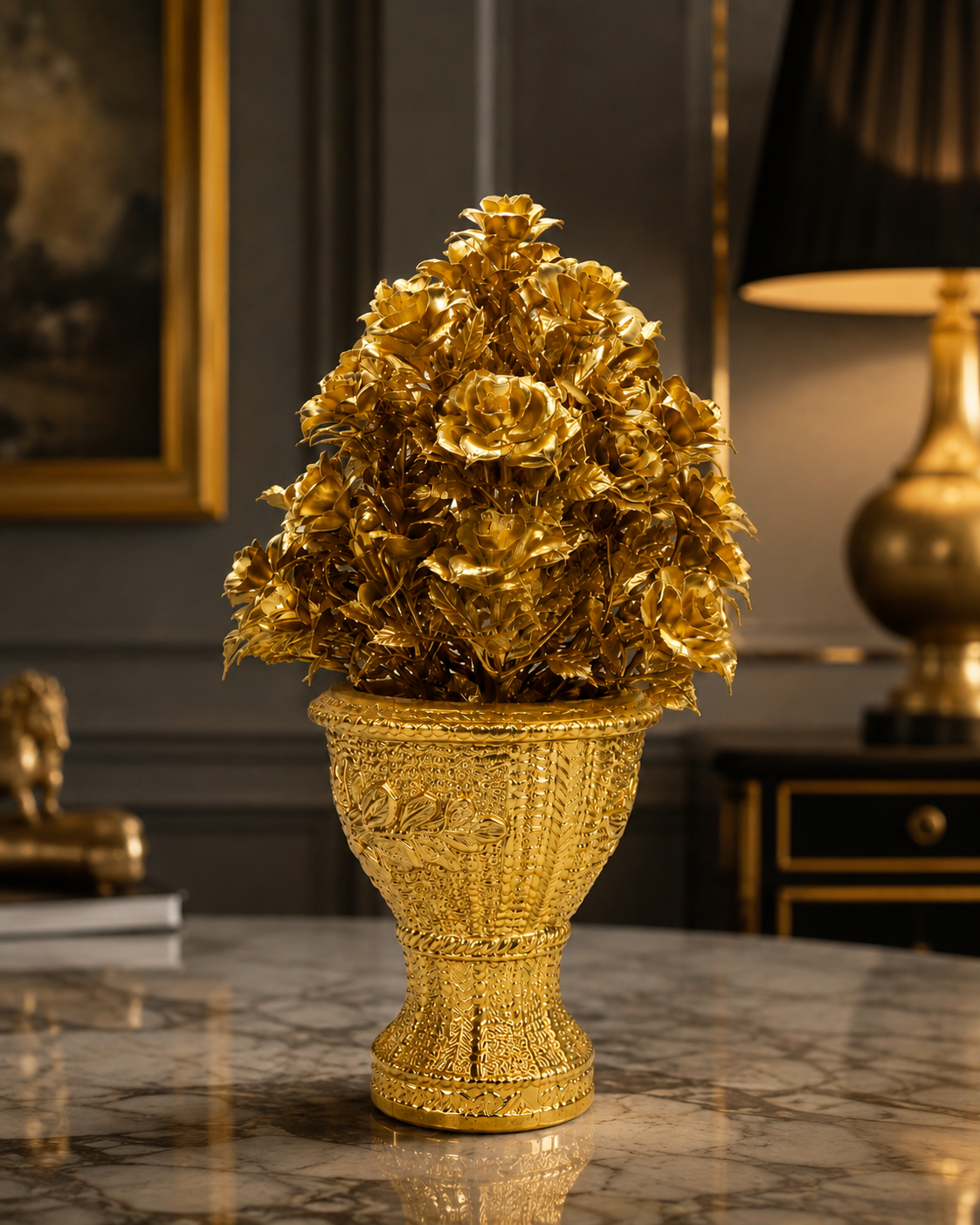 Luxury Golden Blossom